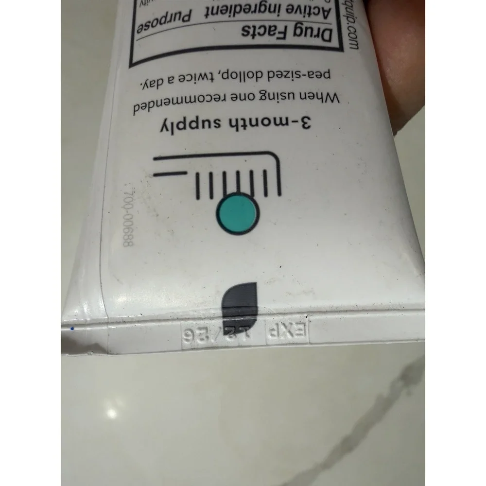 Quip Anti-Cavity Fluoride Toothpaste Mint Flavor 4.6 oz New Sealed